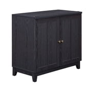 My Texas House Ellison Modular TV Console, Black Finish