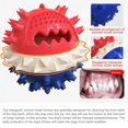 thumbnail image 2 of AAOMASSR Pet Dog Teething Stick Squeaking And Leaking Ball Toy Yellow, 2 of 7