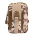 thumbnail image 1 of Bolsa de cinturo táctica bolsa riñonera ajustable con bolsa de teléfono móvil para pesca Camping senderismo , Color digital El 12x17x6cm Yinane Estuche táctico de cintura militar, 1 of 8