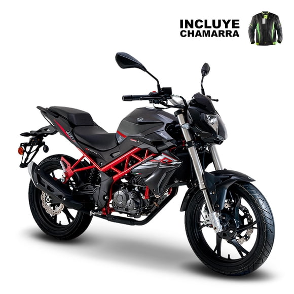 Motocicleta Deportiva BENELLI TNT 150i Negra