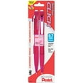 thumbnail image 6 of (3 pack) Pentel Twist Erase Pink Click Mechanical Pencils #2 Lead - 0.7 mm Lead Diameter - Refillable - Pink Barrel - 2 / Pack, 6 of 6
