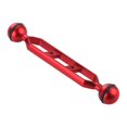 thumbnail image 2 of harper Double Ball Aluminum Alloy Extension Arm Underwater Arm Metal Portable Butterfly Red, 2 of 10