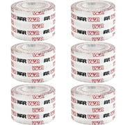WAR Tape 1.5" EZ Rip Athletic Tape for Boxing, MMA, Muay Thai - 6 Pack