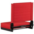 thumbnail image 3 of Bowery Hill Stadium Chair in Red, 3 of 5