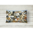 thumbnail image 2 of Carolines Treasures BDBA0441PW1216 Fifty One Dogs Fabric Decorative Pillow, 2 of 3