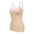 thumbnail image 5 of Blusa moldeadora informal de verano sin mangas con cuello en V para mujer, 5 of 5