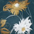 thumbnail image 2 of BLUE FLORAL SKETCH Poster Print by Jace Grey (24 x 24), 2 of 2