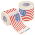 thumbnail image 1 of LOVEVER 4 Rolls Household Paper Rolls Bathroom Tissue Roll Toilet Tissue Paper Printed Tissue Paper, 1 of 8