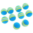 thumbnail image 4 of 20 bolas elásticas de colores de espuma EVA para ejercicios en interiores, pelota de juegos para niños, pelota de esponja, herramienta de entrenamiento deportivo, azul y rojo, 4 of 7