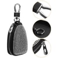 thumbnail image 5 of Diekin Portable Key Case Rhinestone Car Key Bag Key Pouch Zipper Key Bag Key Container, 5 of 6