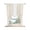 Beige, Cream, variant on Pink Striped Tie Up Curtains for Small Windows,Adjustable Rod Pocket Valance 45 Inch Short, Farmhouse Thin Vertical Stripes Modern Window Treatment Balloon Roman Blind Shade, 34" x 45"
