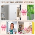thumbnail image 6 of Coquette 2 Pcs School Locker Magnetic Wallpaper 12" x 36" Cute Pink Ribbon Bow Heart Reusable Removable Locker Accessories Back to School Supplies, 6 of 7