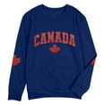 thumbnail image 4 of Zhanying Oversized Sweatshirt Women Letter Printed Graphic Pullover Raglan Sleeve Tops Loose Fit Long Sleeve Fall Tops Sweaters Basic Tees, 4 of 4