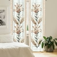 thumbnail image 4 of Ambesonne Vintage Curtains 2 Panel Set, Nostalgic Antique Leaf Art, Pair of - 28" x 63", Ecru Pale Brown Green, 4 of 4