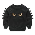 thumbnail image 1 of Ropa Para Bebés, Niños Pequeños, Traje Para Niñas Pequeñas, Traje Para Niños, Estilo De Dibujos Animados, Traje De Estilo Otoñal, Negro Odeerbi LM103-1132, 1 of 9