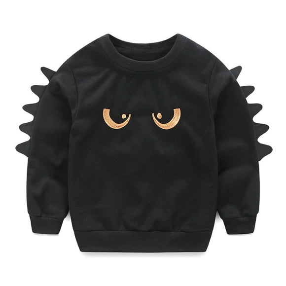 Ropa Para Bebés, Niños Pequeños, Traje Para Niñas Pequeñas, Traje Para Niños, Estilo De Dibujos Animados, Traje De Estilo Otoñal, Negro Odeerbi LM103-1132