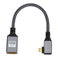 thumbnail image 1 of Adaptador Micro HDMI Compatible con HDMI V2.0 4K @ 60HZ nailon trenzado 20CM, 1 of 6