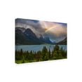 thumbnail image 2 of Trademark Fine Art 'Glacier Rainbow' Canvas Art by Darren White Photography, 2 of 3