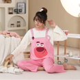 thumbnail image 1 of Disney-Conjunto de pijamas a juego Kawaii para mujer y niña, ropa de dormir suave de manga larga para otoño y primavera, 1 of 4