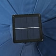 thumbnail image 4 of Mondawe 11 ft Navy Patio Umbrella - 3-Tier Vented Top Design, Waterproof Fabric for Outdoor Patio, 4 of 9