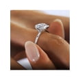 thumbnail image 1 of 1PC Engagement Ring for Women 1ct/2ct Round Cut Moissanite Ring 925 Sterling Silver Classic Anniversary Wedding Ring Jewelry Gifts for Her with GRA Certificate, 1 of 4