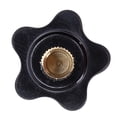thumbnail image 5 of New Arrivals 5Pcs M8 Female Thread 32mm Star Head Clamping Nuts Knob Grip Handle, 5 of 8