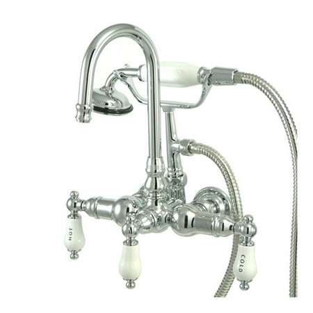 UPC 663370080739 product image for Kingston Brass CC10T1 Vintage Wall Mounted Roman Tub Faucet Trim and Built-In Di | upcitemdb.com