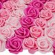 thumbnail image 1 of Flores artificiales Bright Creations, rosas rosadas, paquete de 100 Bright Creations NA, 1 of 9