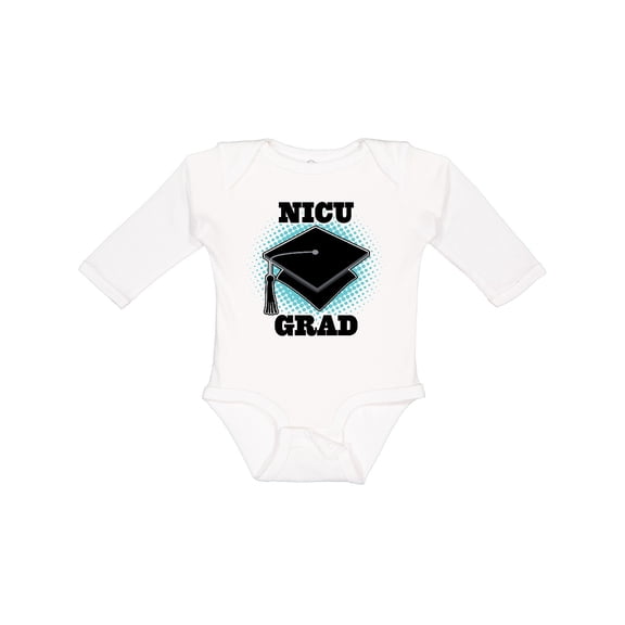 Inktastic Nicu Graduate Baby Boy Girl Boys or Girls Long Sleeve Baby Bodysuit