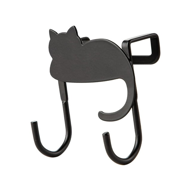 Ganchos para puerta, percheros, toallas, adhesivos para baño y hogar. Gancho doble
