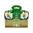 thumbnail image 2 of Royal Tara Irish Ceramic Egg Cups Set of 2 Hens Shamrock Bone China Kithenware Ireland 3.5", 2 of 2