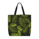 thumbnail image 1 of Easygdp Tropical Palm Leaves Fern Leaf Bolsa Tote para Mujer, Bolso de Hombro para Trabajo, Playa, Viajes, Compras y Supermercado, 1 of 7