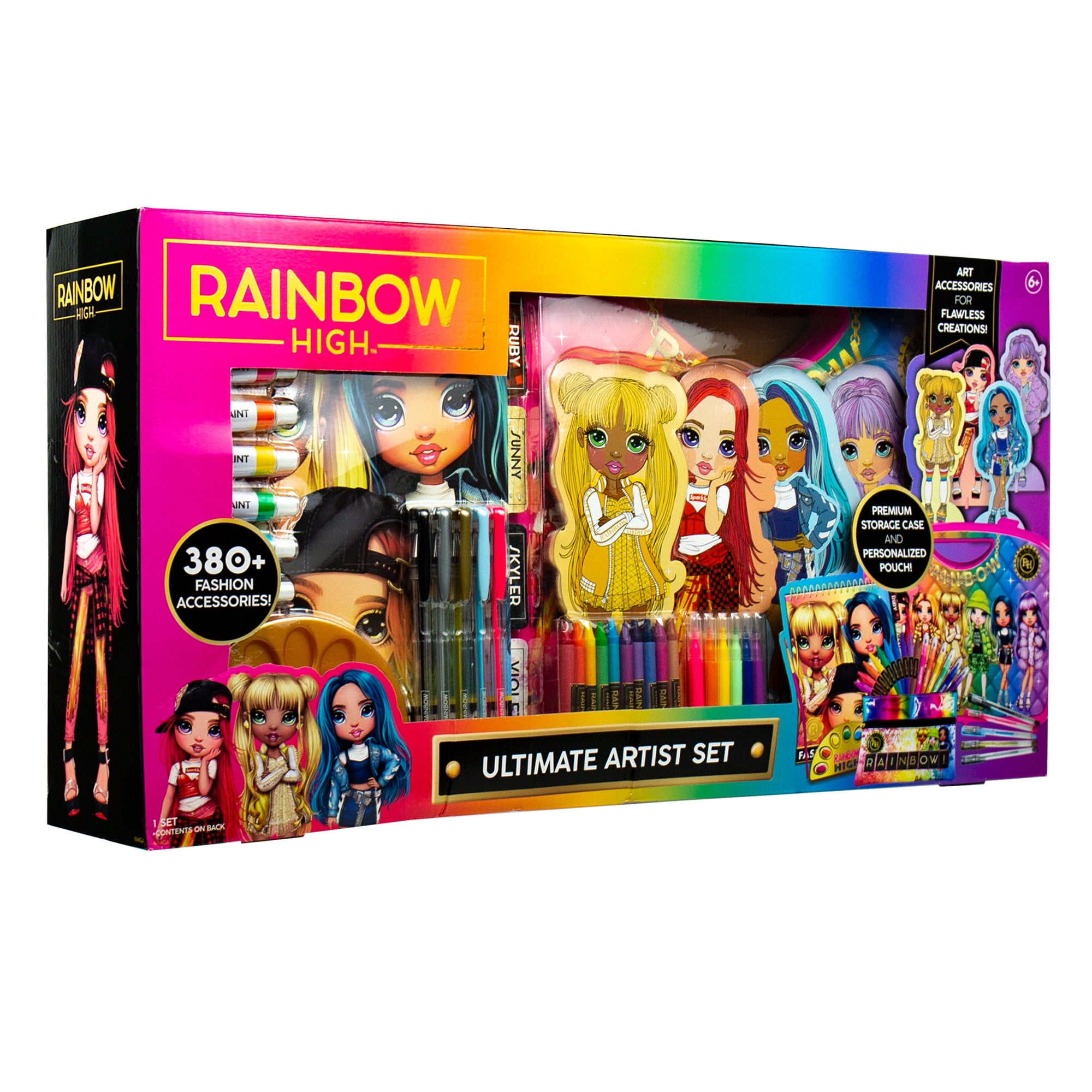 Rainbow High Roller Art Desk - Rainbow High Art Case for Kids - Think Kids