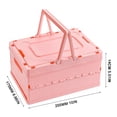 Collapible Container Collapsible Storage Bins with Lids,Stackable Utility Crates with ...