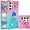 Pink Green, variant on Glitter Case for Samsung Galaxy S23 Ultra (Not S23, Bling Sparkle Colorful Gradient Quicksand Waterfall Soft TPU Liquid Case Cover with Ring Stand for Samsung S23 Ultra LSJB-Purple Blue