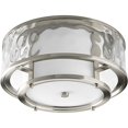 thumbnail image 2 of Progress Canada Bay Court 2-Light Flush Mount Ceiling Fixture, Brushed Nickel, 2 of 3