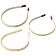 thumbnail image 1 of unbranded 3Ud Diademas Metálicas Doradas Finas Para Mujer Accesorio Duradero Ideal Para Reuniones Y Fiestas, 1 of 6