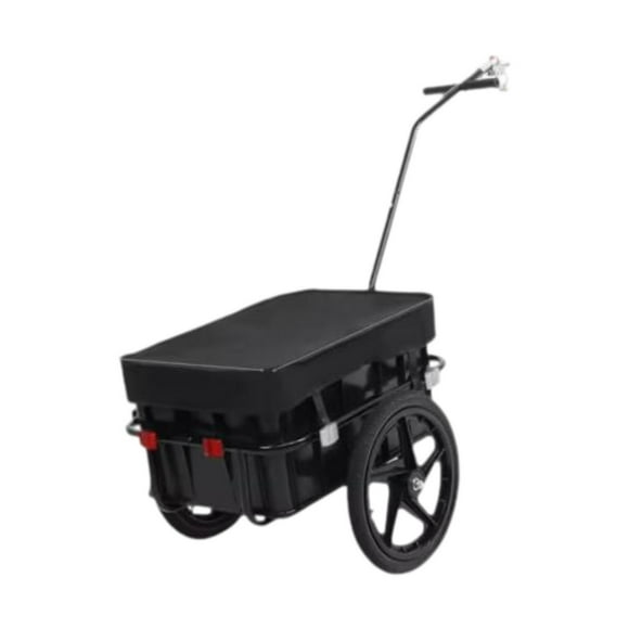 Remolque de carga para bicicletas, remolque para vagones para bicicletas, remolque para bicicletas portátil universal, carrito utilitario, portabicicl