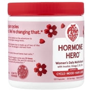 Peach Perfect Hormone Hero™, Womens Daily Multivitamin, 120 Capsules