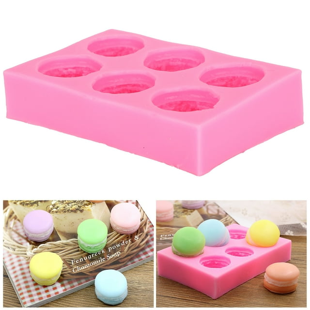 3D Macaron Molds, Bread Molds Useful For Hand-made Soaps For Butter Pies