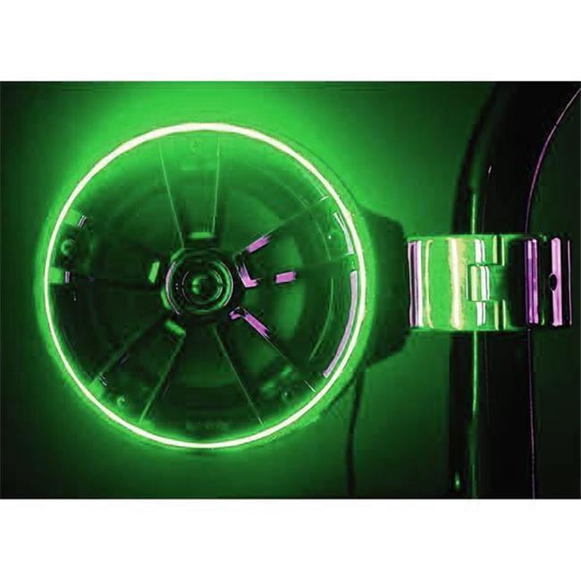 5 in. LED Speaker Ring, Green