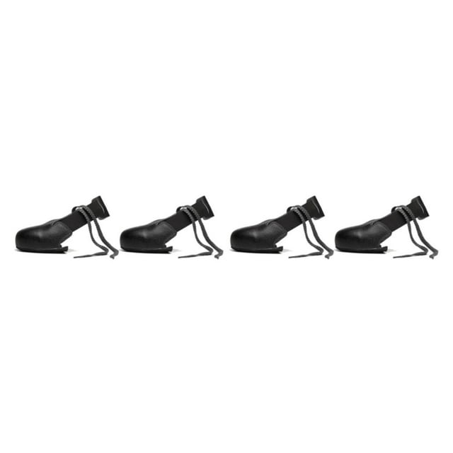 ZheElen Easy To Clean Toe Safety Shoes Cover Suitable For All Kinds Of Shoes Reusable PU Universal Industry Protective Toe Cap As Shown 2Set