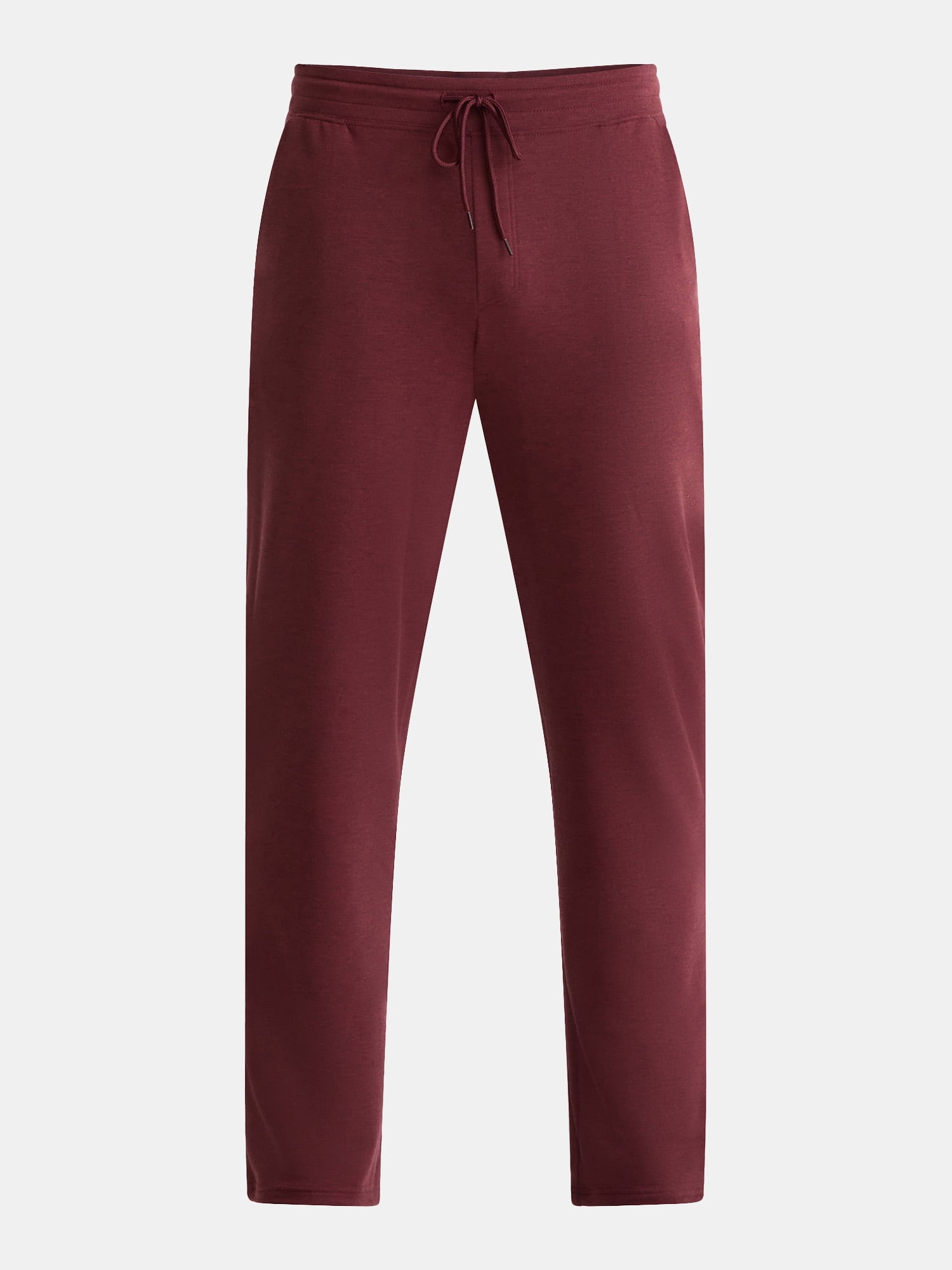 Athletic Works Men's and Big Men's Performance French Terry Open Leg Relaxed Sweatpants, Sizes XS-5XL