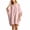Pink, variant on Tunic Dress for Women Boat Neck Loose Batwing Sleeve Oversized Shift Dress for Comfortable Everyday Wear