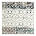 thumbnail image 3 of Unique Loom Tribal Trellis Collection Area Rug - Alami (7' 10" Square Ivory Gray Blue/Beige), 3 of 12