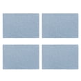 thumbnail image 2 of Matsuzay 4 Pieces Linen Double Layer Placemats Outdoor Cup Tableware Dining Home Non-slide Placemat Pad Table Cloth Washable Type3 NO3, 2 of 6