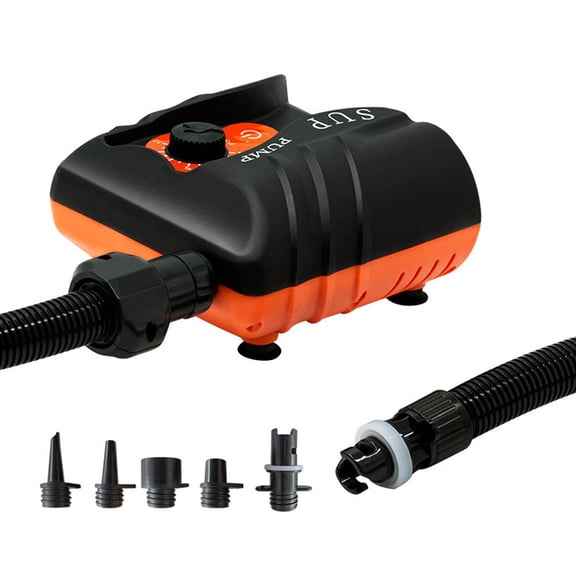 Yajisi 16PSI High Pressure Electric Air Pump, 110V Quick Inflator, Portable Mini Air Compressor for SUP, Inflatable Pool & Boat, 8.66 x 6.30 x 5.51 in