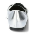 thumbnail image 3 of Time and Tru Women's Faux Leather Mary Jane Flats, 3 of 8