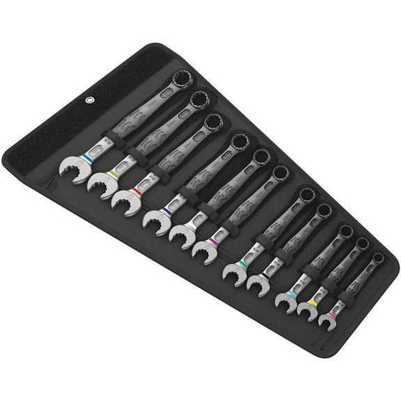 Wera 05020231001 6003 Joker 11 Set 1 Combination Wrench Set, 11 Pieces