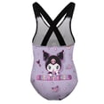 thumbnail image 5 of Kuromi And My Melody Girls One Piece Swimsuits Hawaiian Summer Swimwear Beach Bathing Suit Outfits, 5 of 7